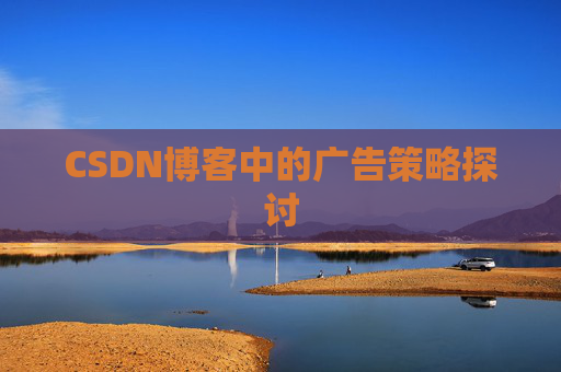 CSDN博客中的广告策略探讨